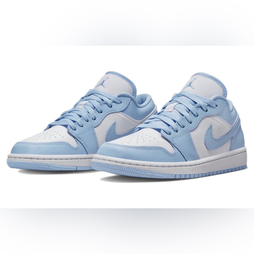 Nike Air Jordan 1 Low White Aluminum WMNS 9.5 Men’s 8